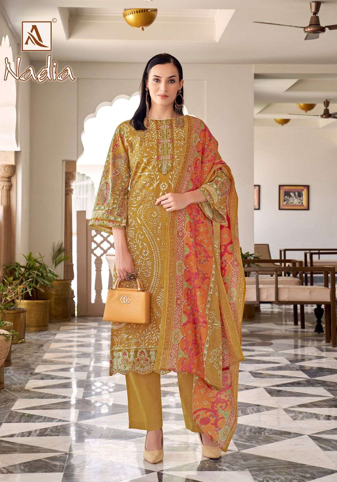Alok Suit Nadia