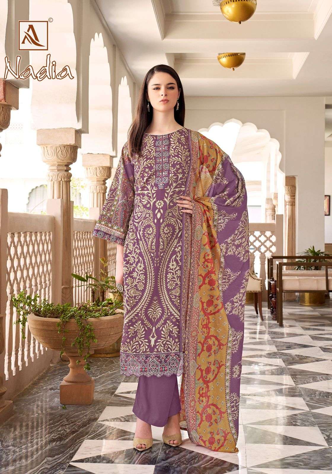 Alok Suit Nadia