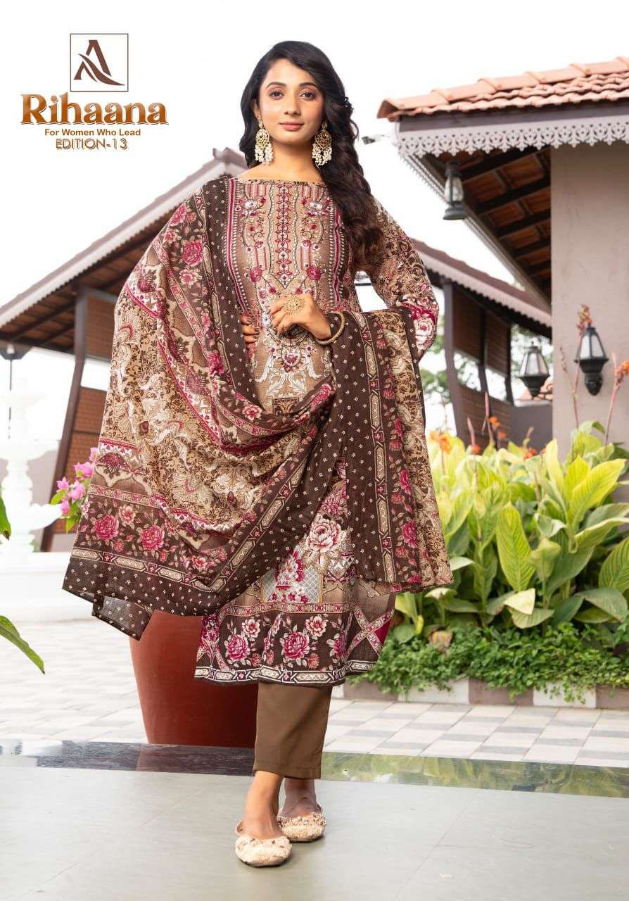 Alok Suit Rihaana Vol-13