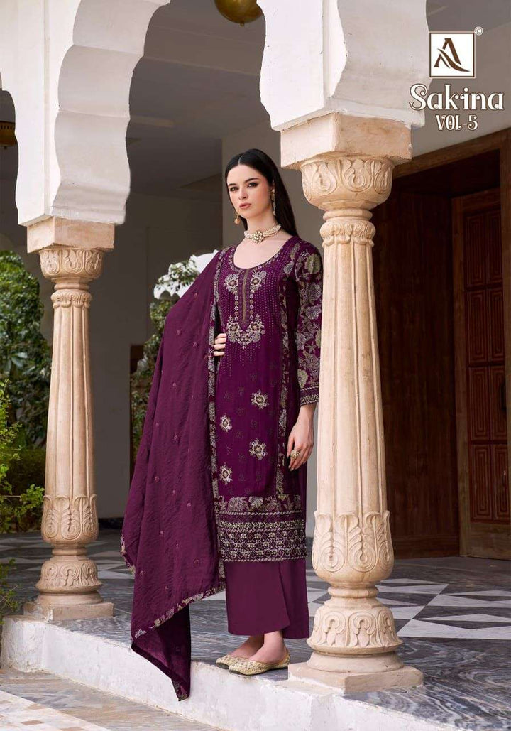 Alok Suit Sakina Vol-05