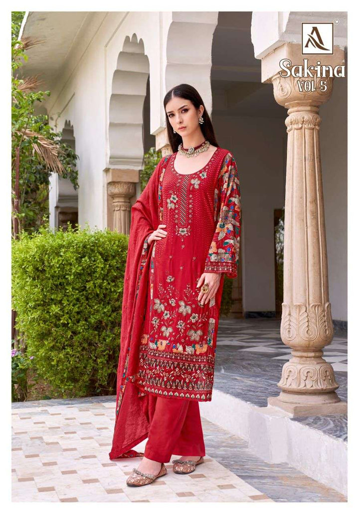 Alok Suit Sakina Vol-05