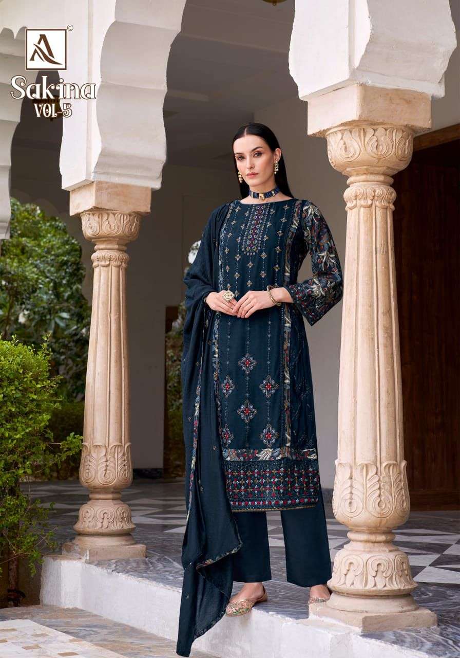 Alok Suit Sakina Vol-05