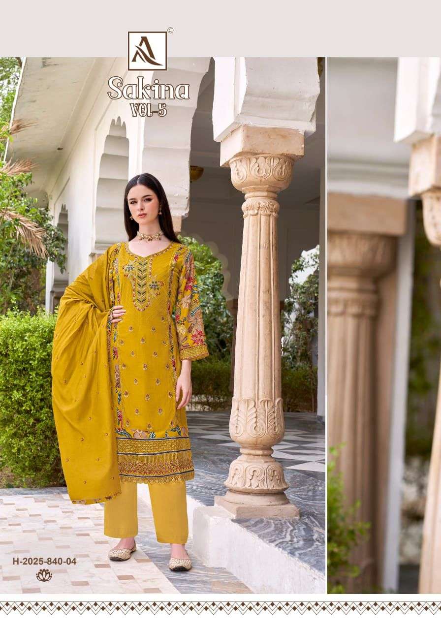 Alok Suit Sakina Vol-05