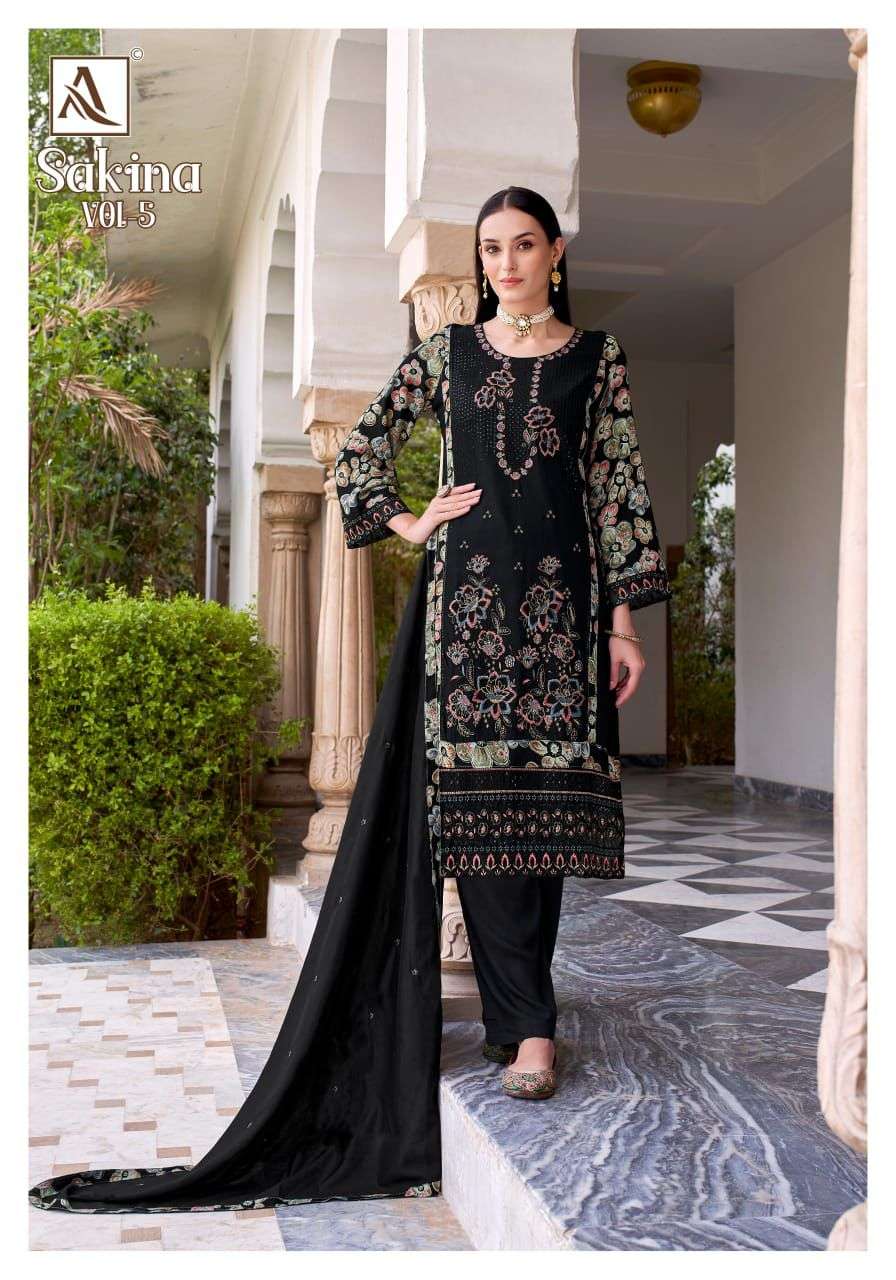 Alok Suit Sakina Vol-05