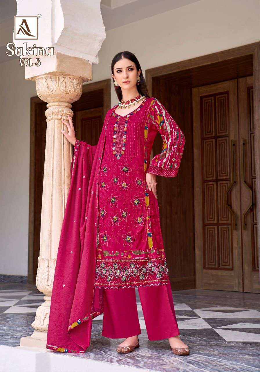 Alok Suit Sakina Vol-05