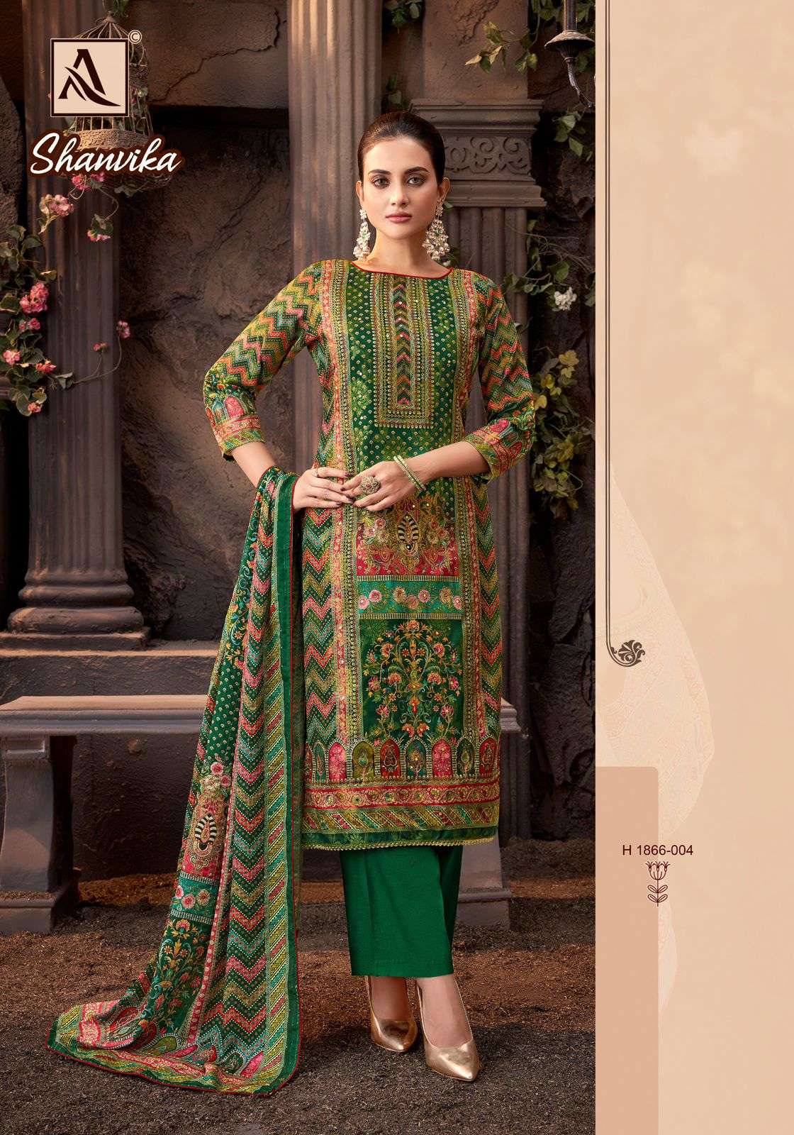 Alok Suit Shanvika