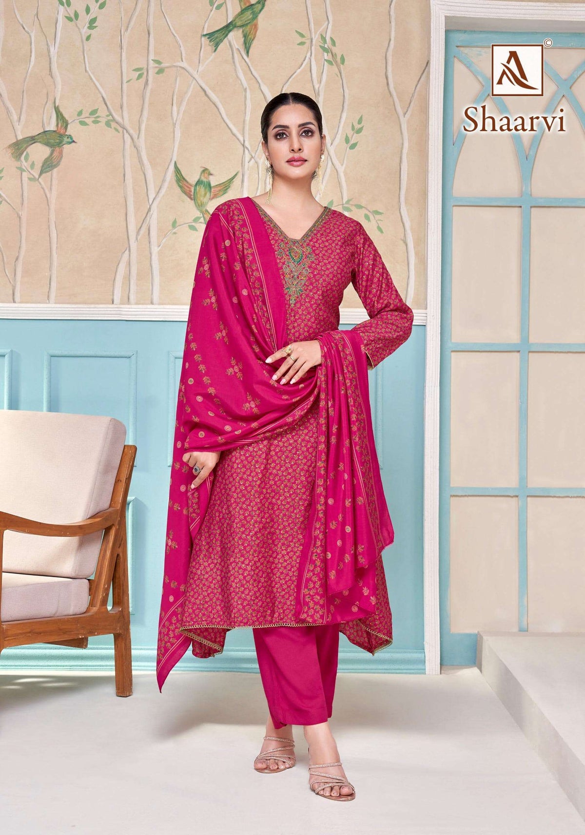 Alok Suit Shaarvi