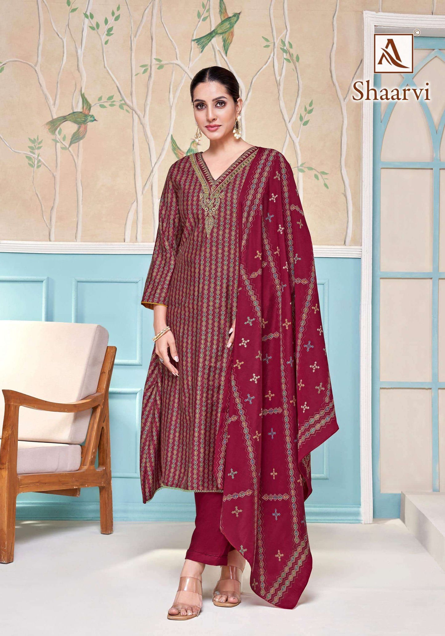 Alok Suit Shaarvi