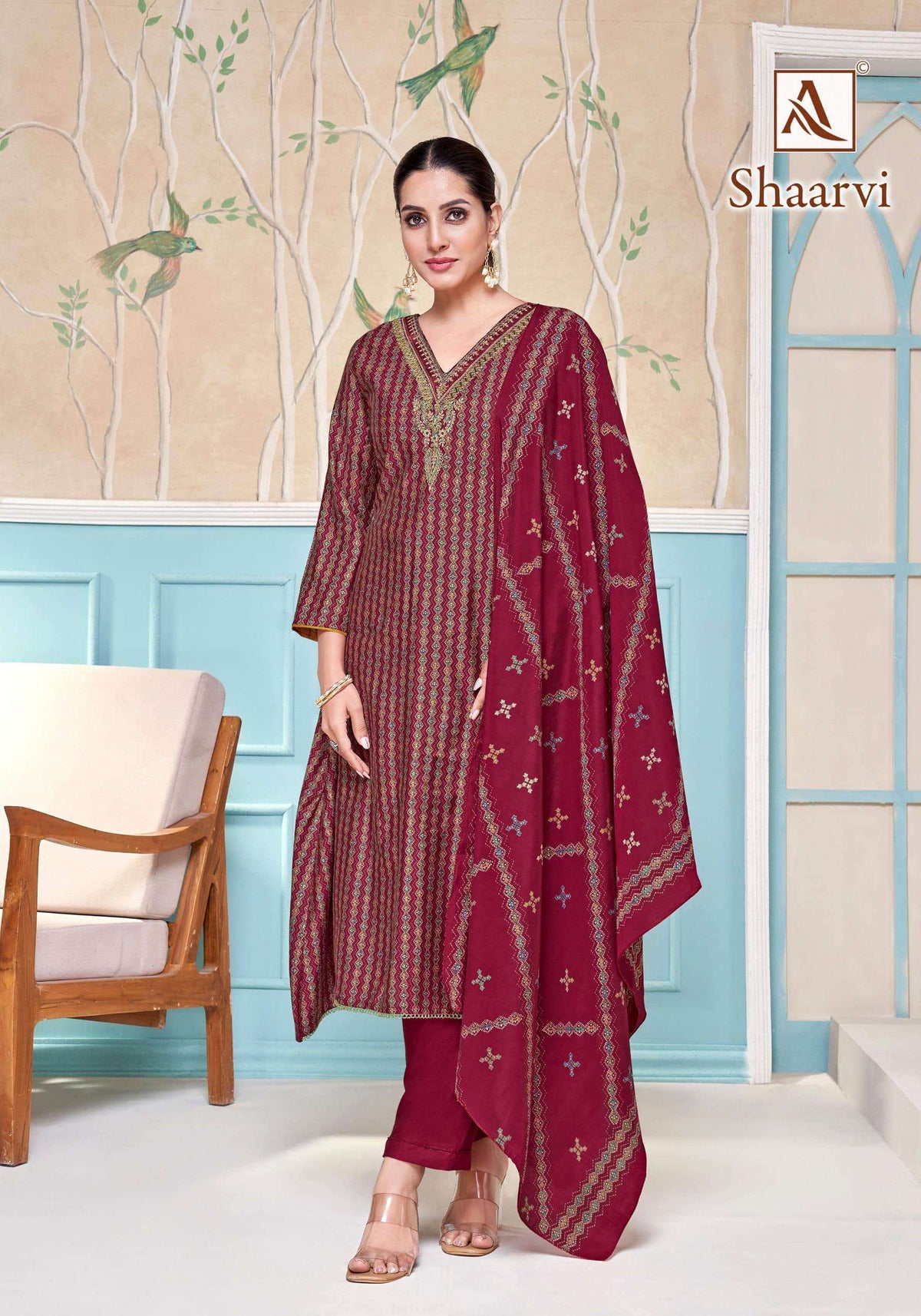 Alok Suit Shaarvi