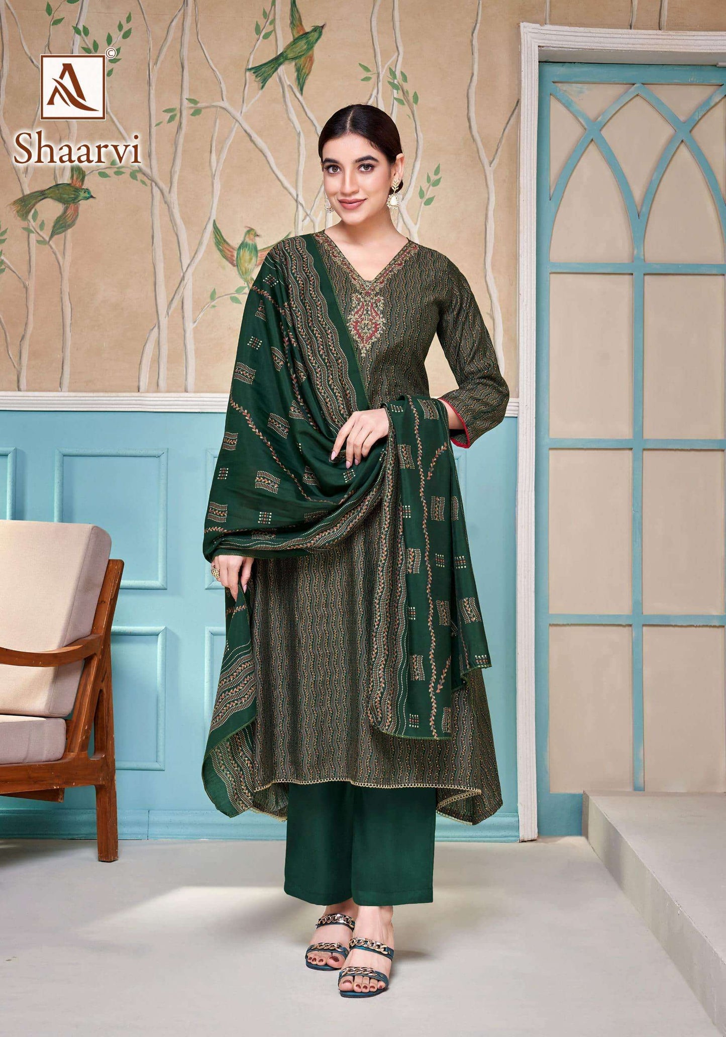 Alok Suit Shaarvi
