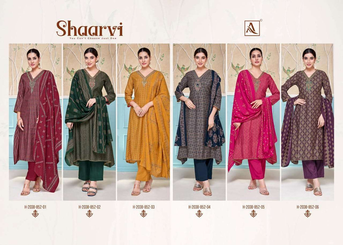 Alok Suit Shaarvi