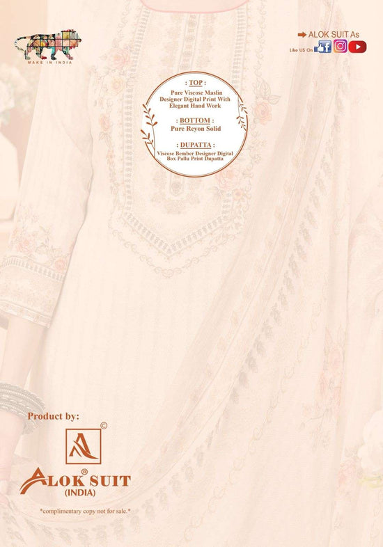 Alok Suit Sheesha Vol-4 (4 Pcs)