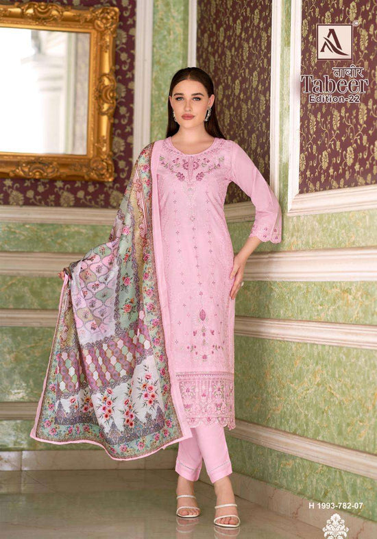 Alok Suit Tabeer Vol-22 (8 Pcs)