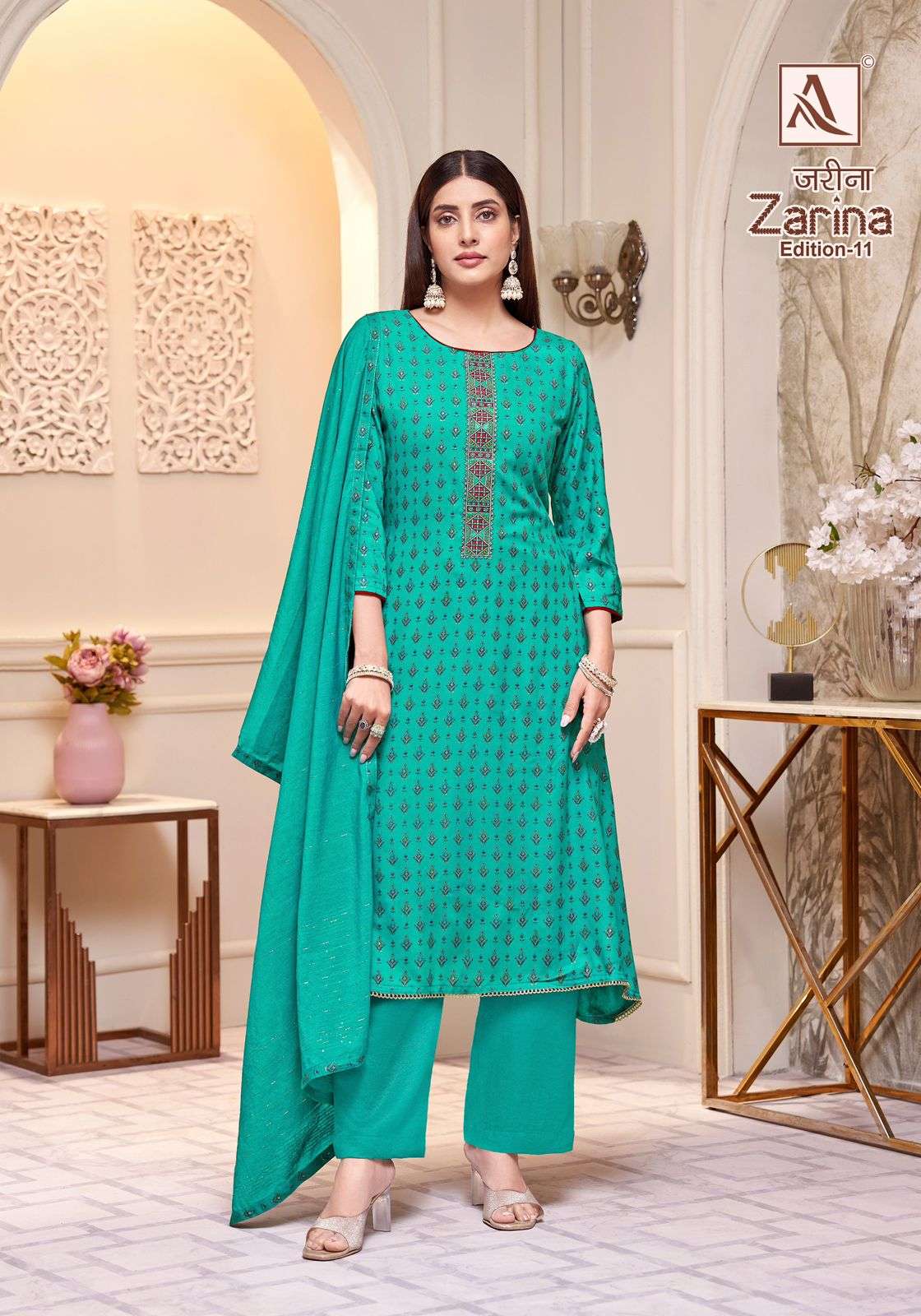 Alok Suit Zarina Vol-11