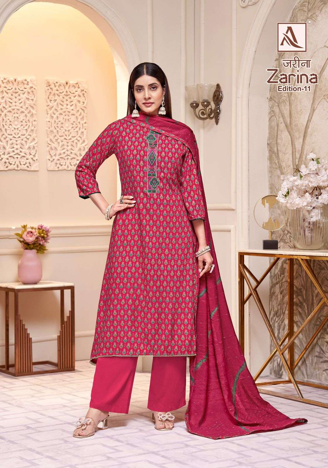 Alok Suit Zarina Vol-11
