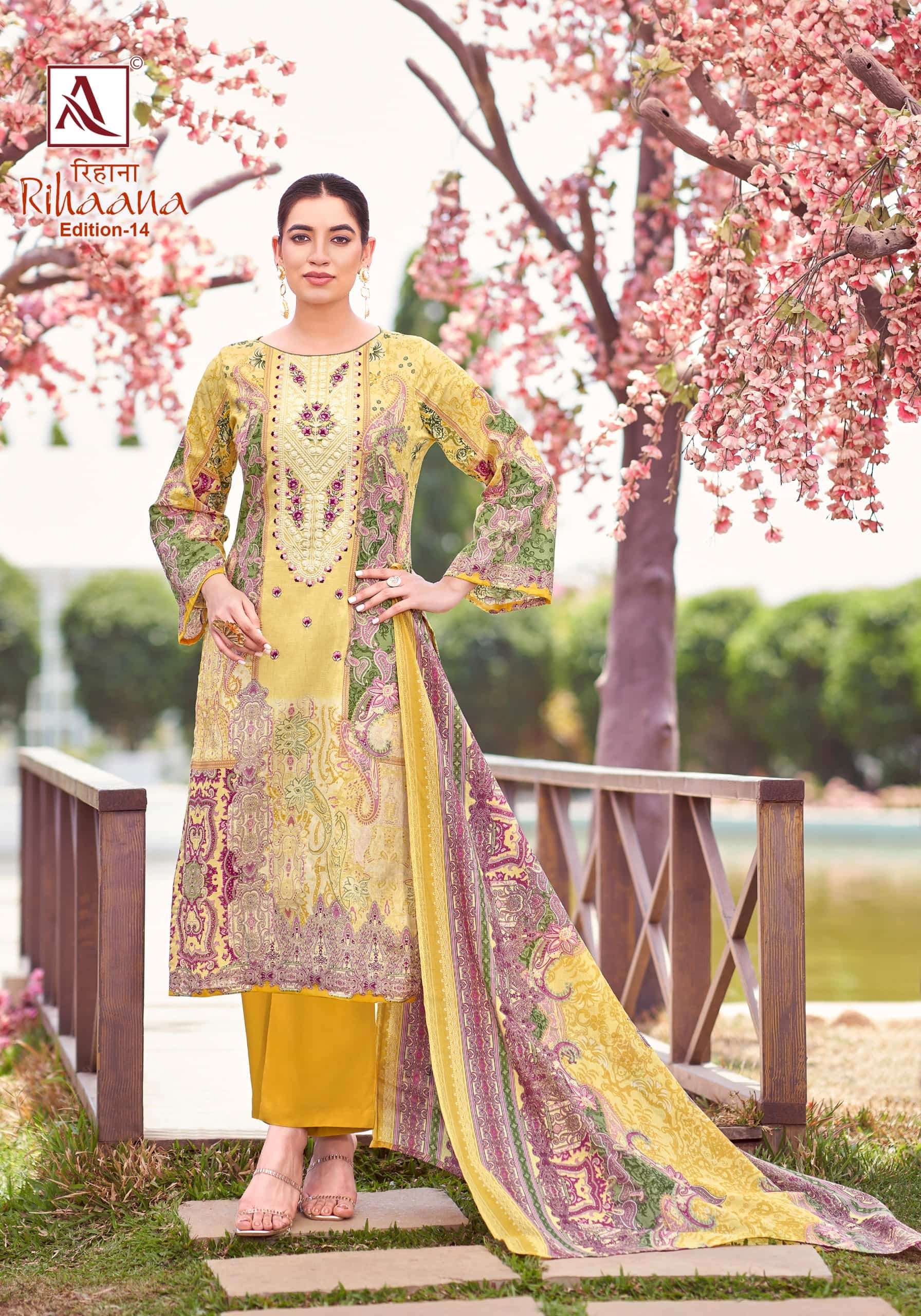Alok Suit Rihaana Vol-14