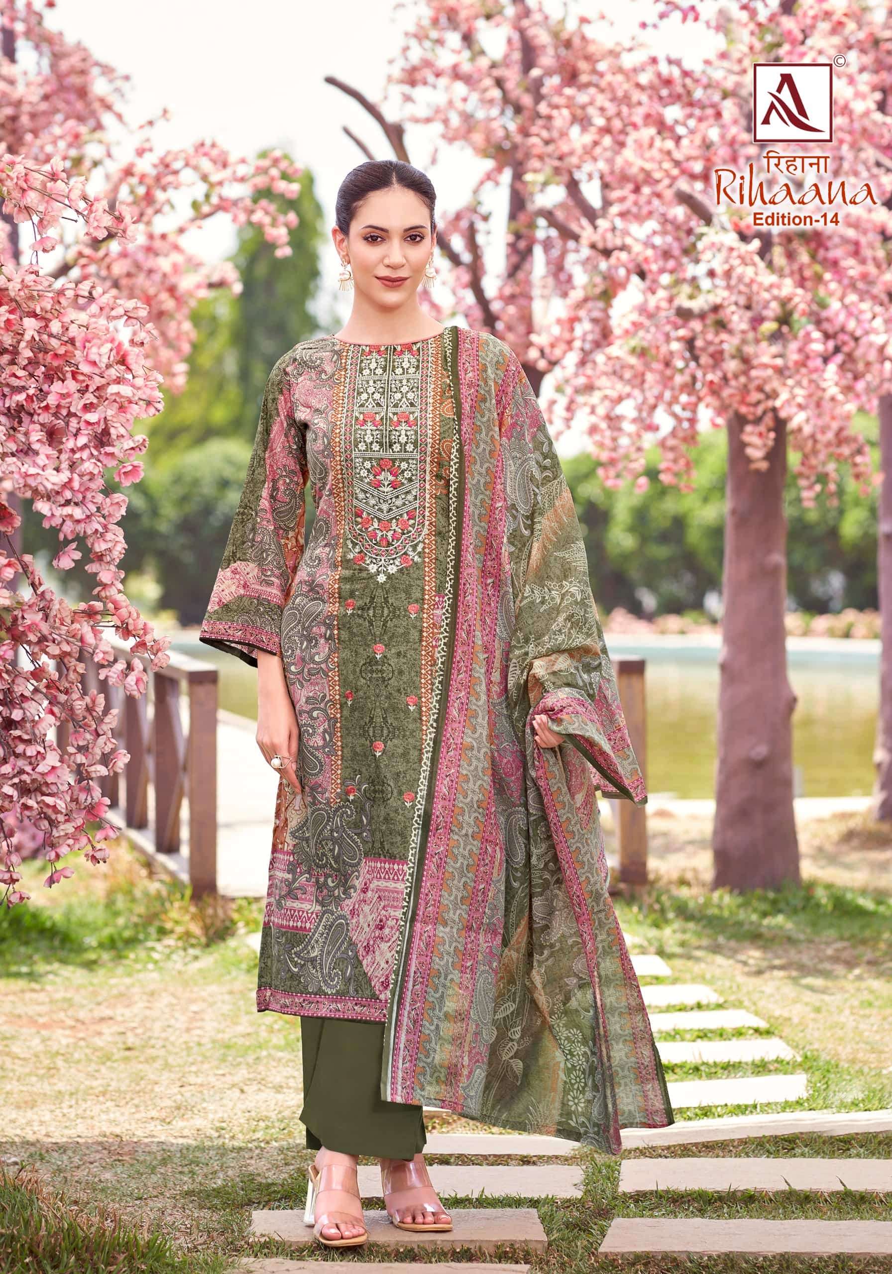 Alok Suit Rihaana Vol-14