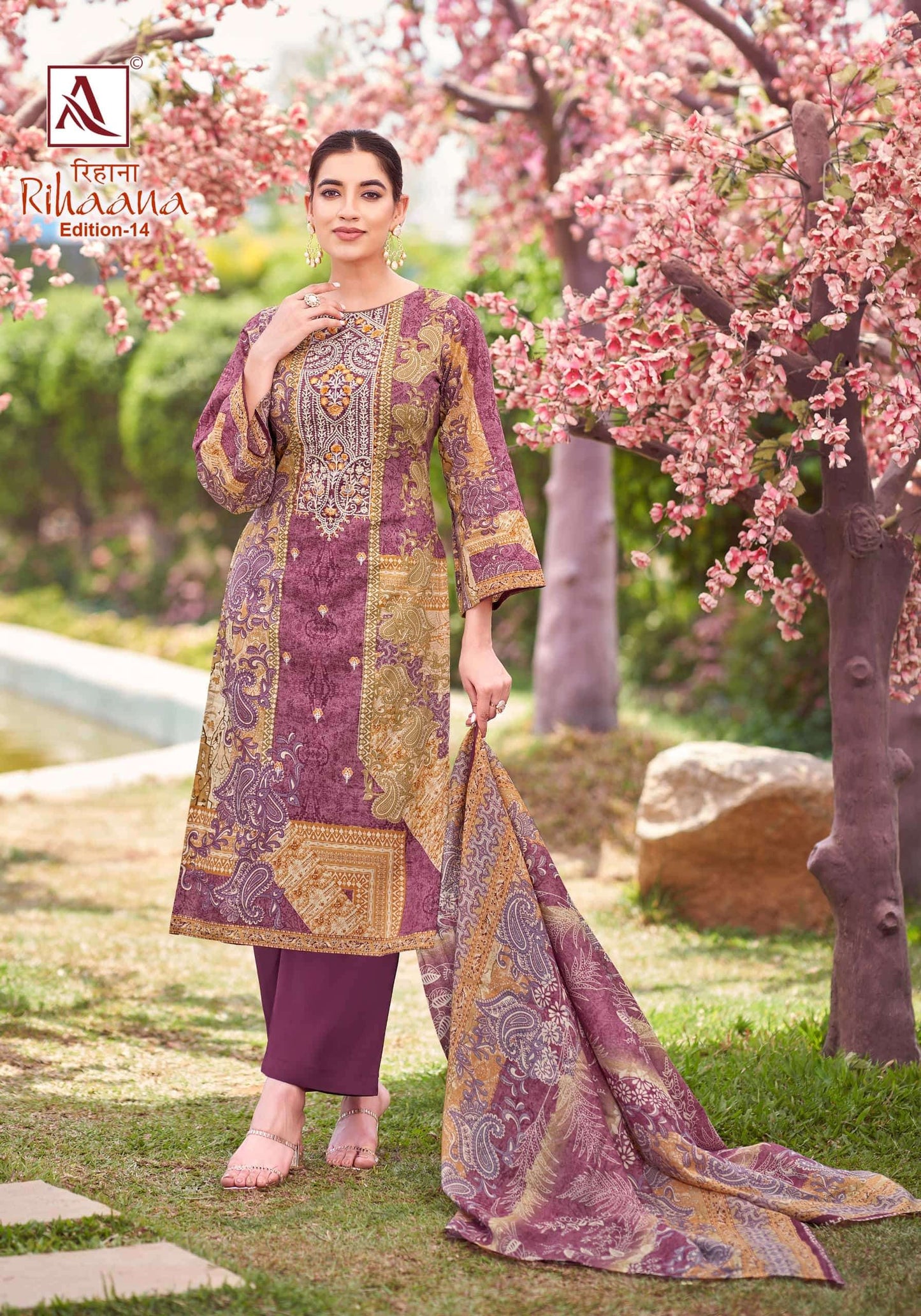 Alok Suit Rihaana Vol-14