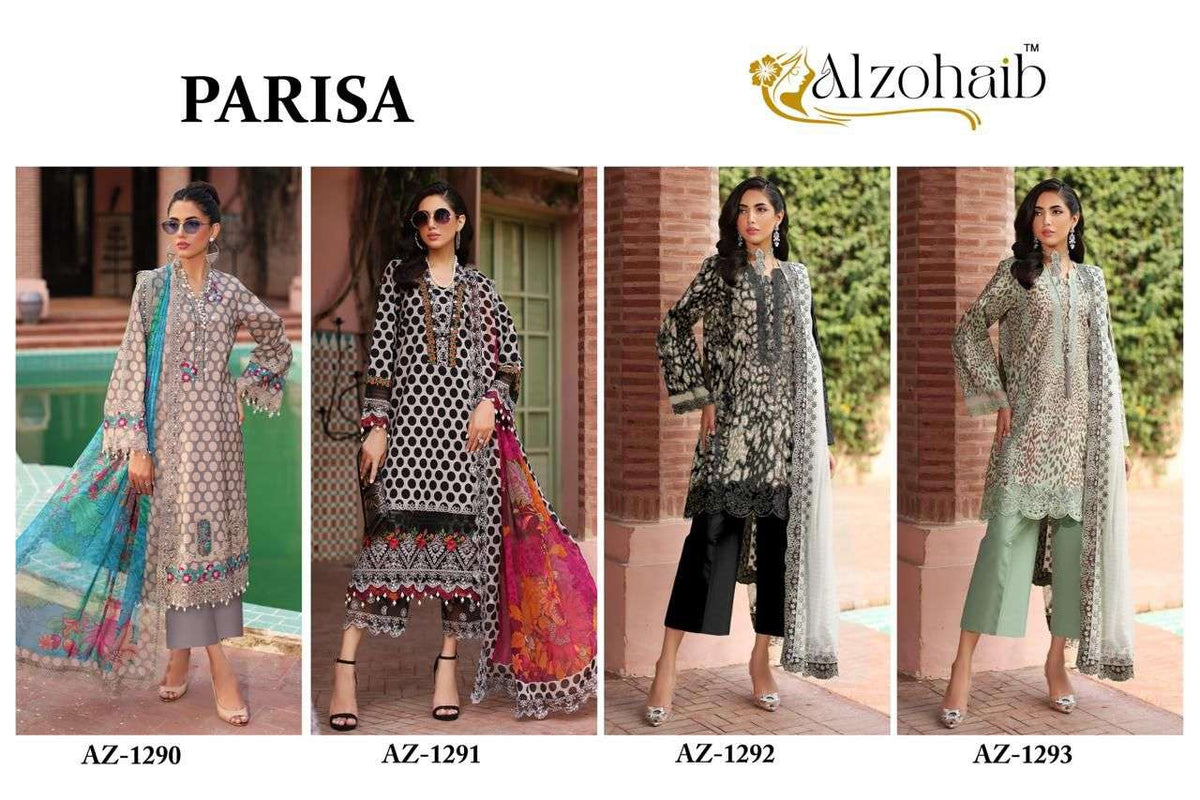 Alzohaib Parisa (4 Pcs)