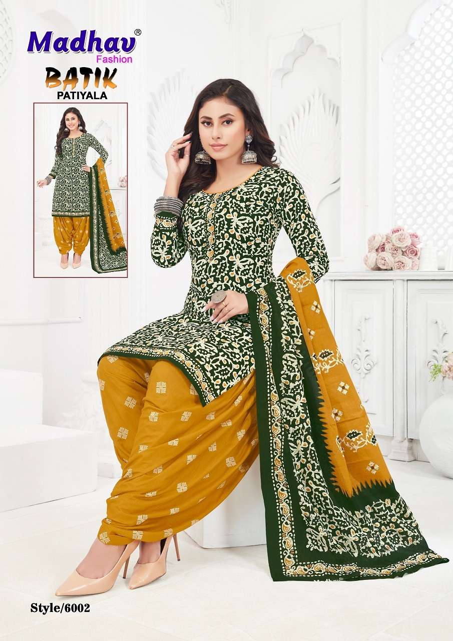 Madhav Fashion Batik Patiyala Vol-6