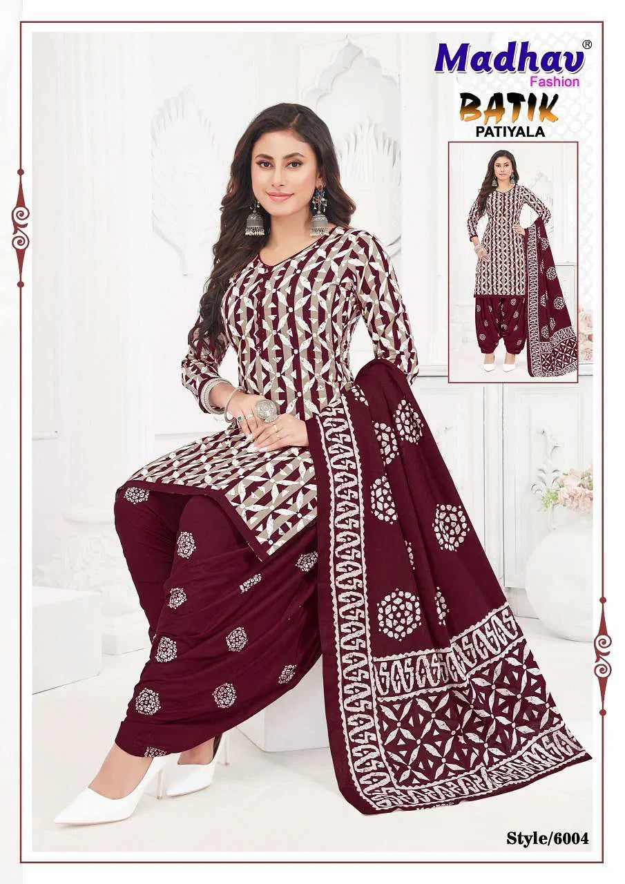 Madhav Fashion Batik Patiyala Vol-6