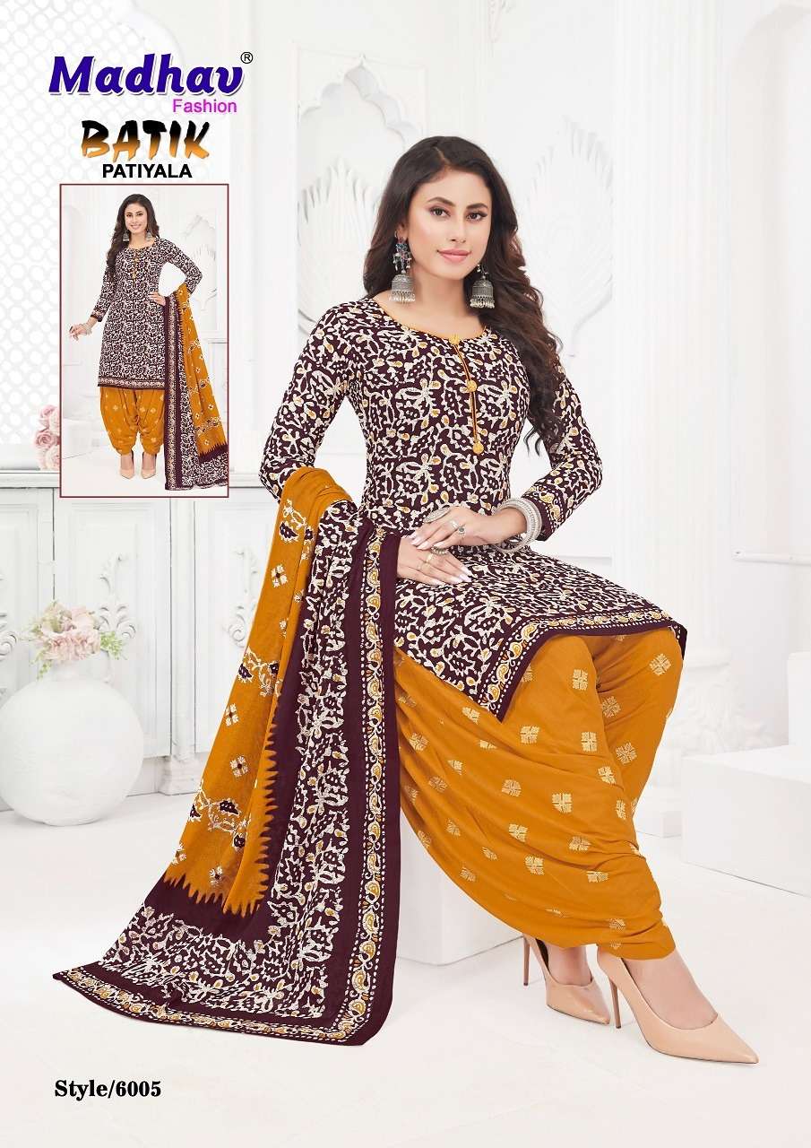 Madhav Fashion Batik Patiyala Vol-6