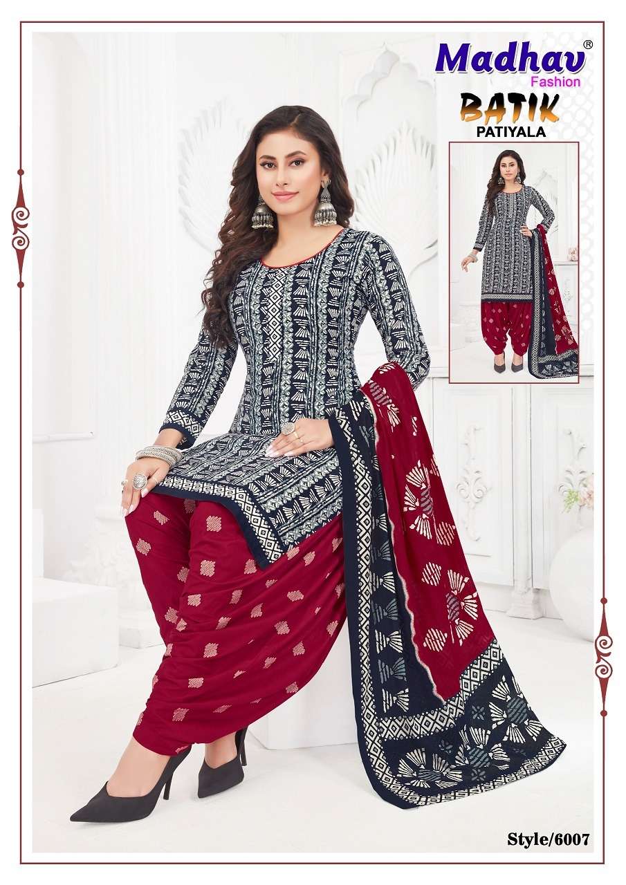 Madhav Fashion Batik Patiyala Vol-6