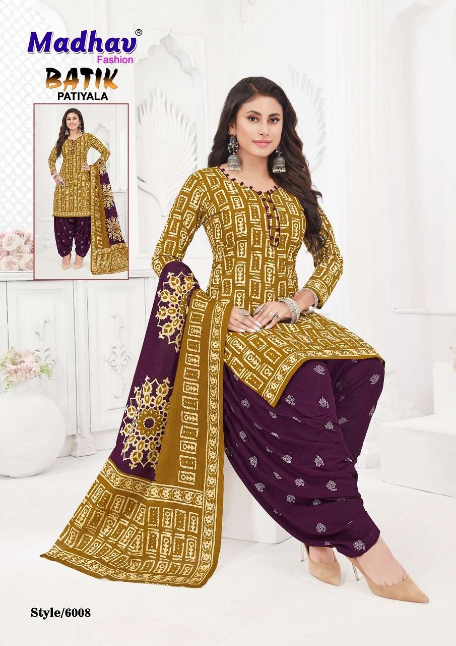 Madhav Fashion Batik Patiyala Vol-6
