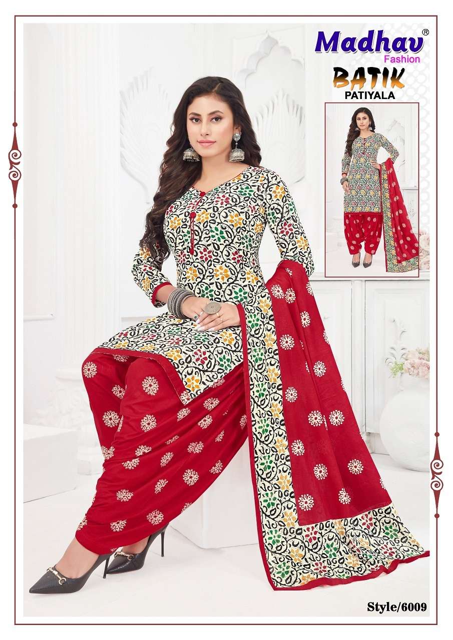 Madhav Fashion Batik Patiyala Vol-6