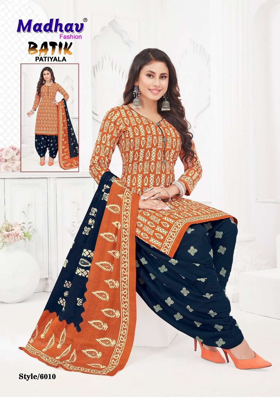 Madhav Fashion Batik Patiyala Vol-6