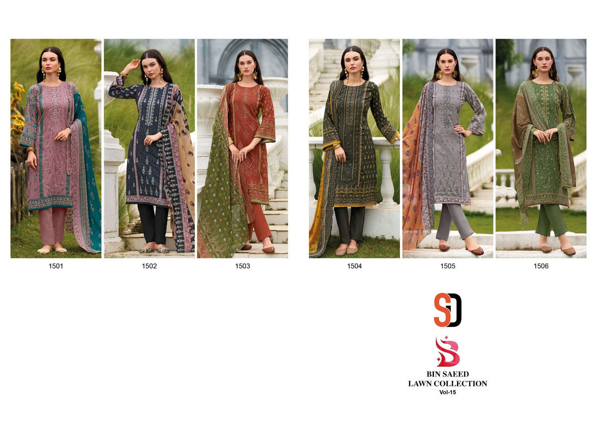 Shraddha Designer Bin Saeed Vol-15