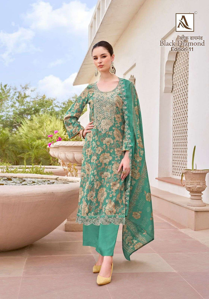 Alok Suit Black Diamond Vol-11