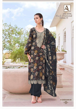 Alok Suit Black Diamond Vol-11