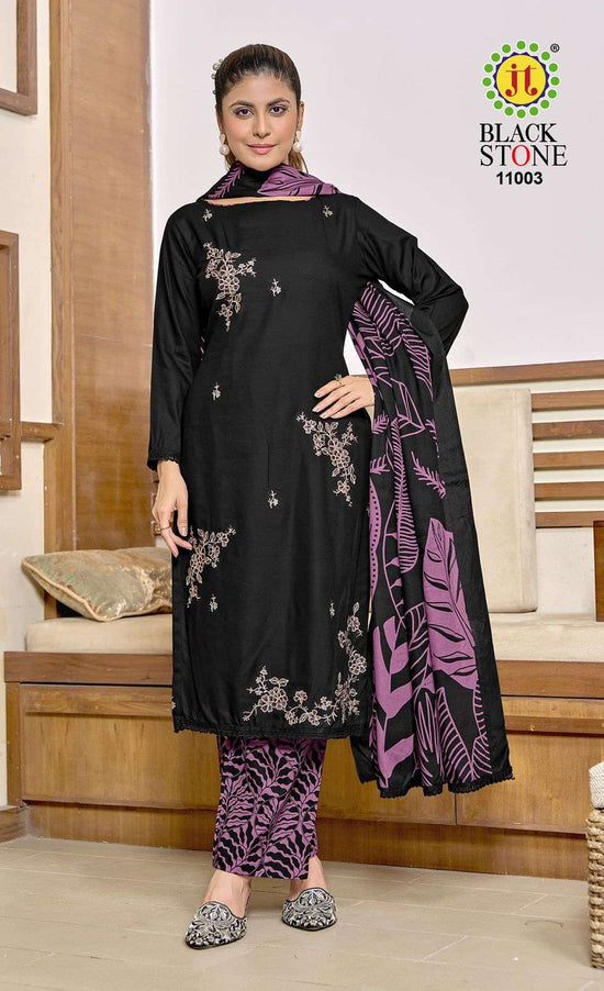 Jt Textile Black Stone Vol-11
