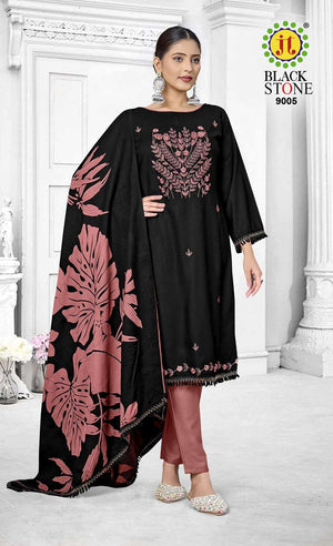Jt Textile Black Stone Vol-09 (5 Pcs)