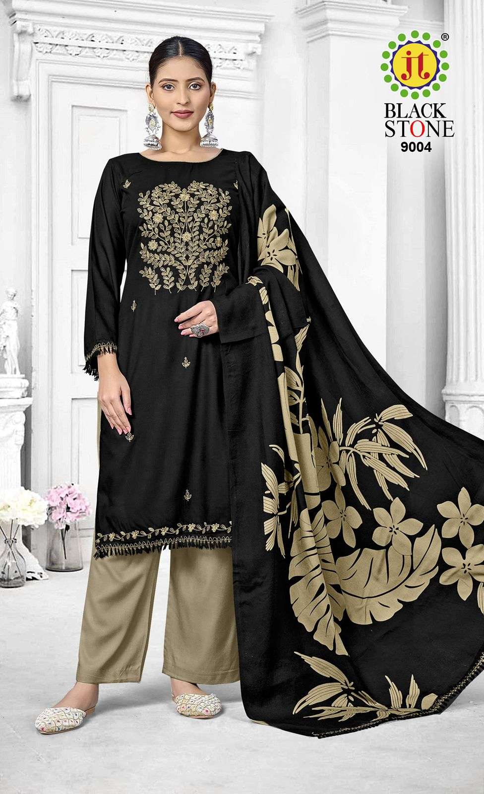 Jt Textile Black Stone Vol-09 (5 Pcs)