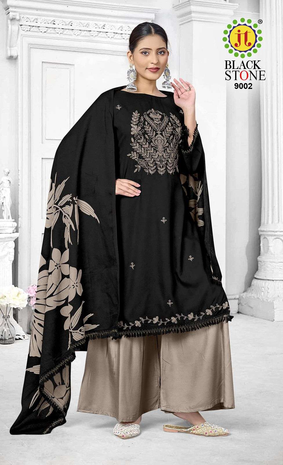 Jt Textile Black Stone Vol-09 (5 Pcs)