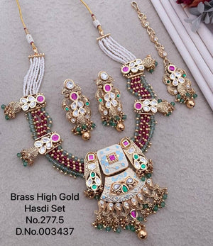 Brass High Gold Hasdi Set 42