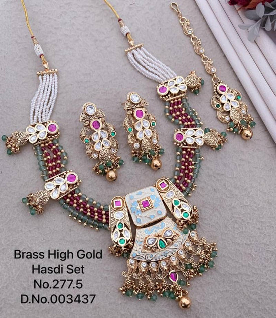 Brass High Gold Hasdi Set 42