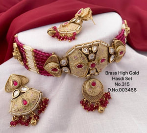 Brass High Gold Hasdi Set 43