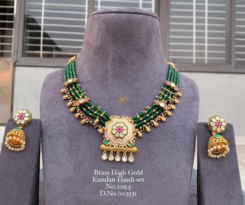 Brass High Gold Hasdi Set 44