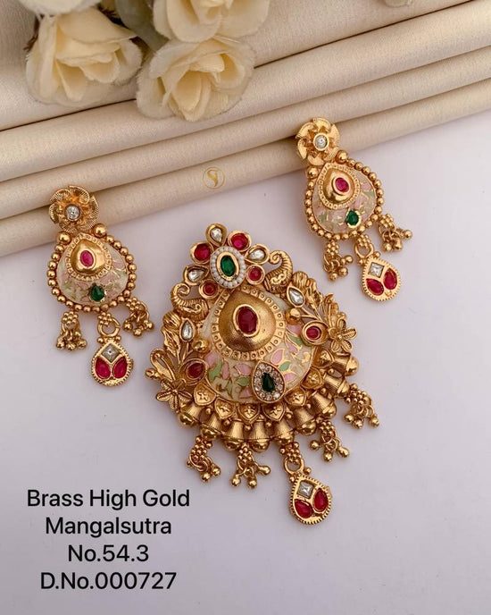 Brass High Gold Mangalsutra 32