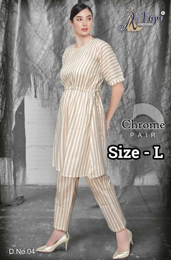 Arya Dress Maker Chrome Pair (5 Pcs)