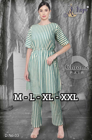 Arya Dress Maker Chrome Pair (5 Pcs)