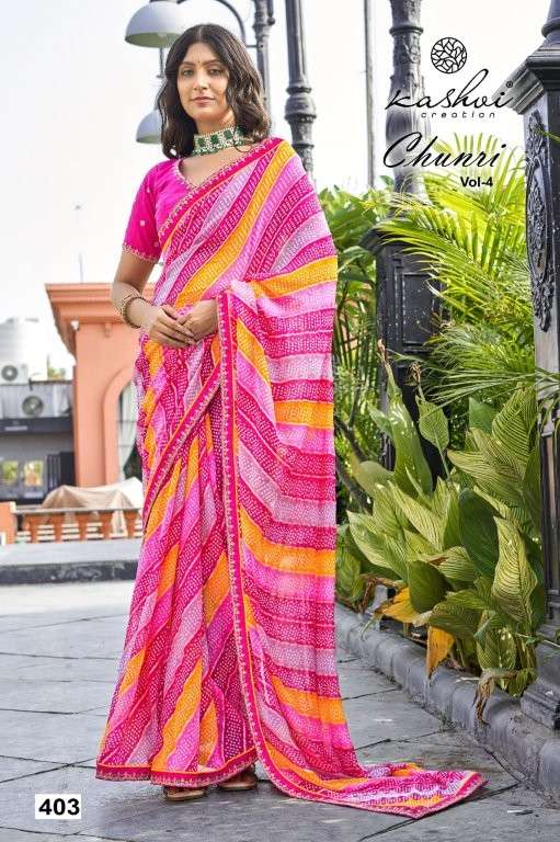 Kashvi Creations Chunari Vol-4