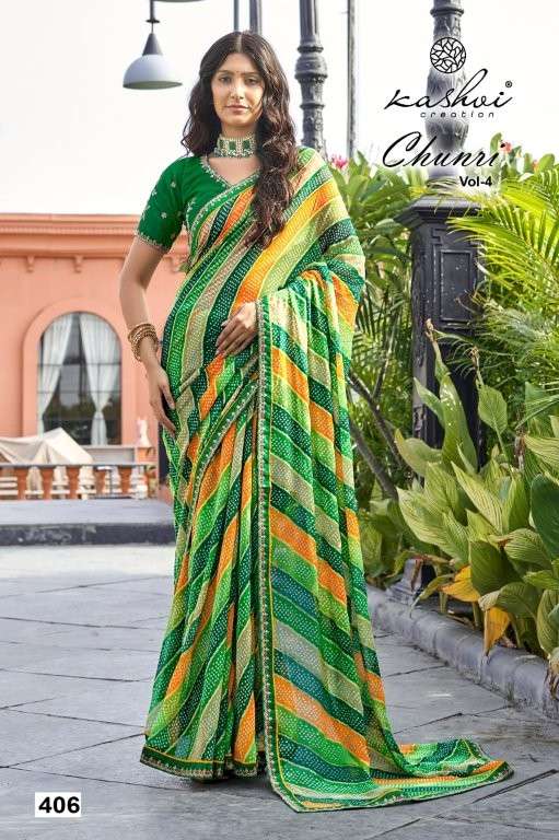 Kashvi Creations Chunari Vol-4