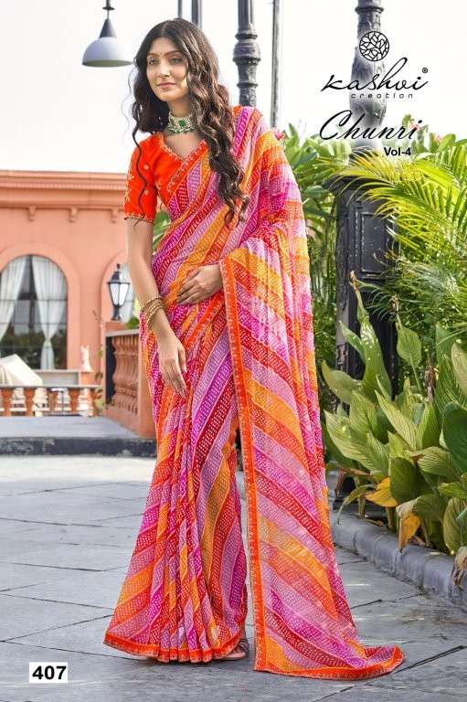 Kashvi Creations Chunari Vol-4