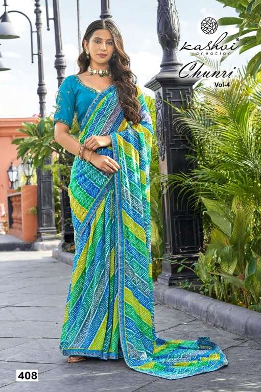 Kashvi Creations Chunari Vol-4