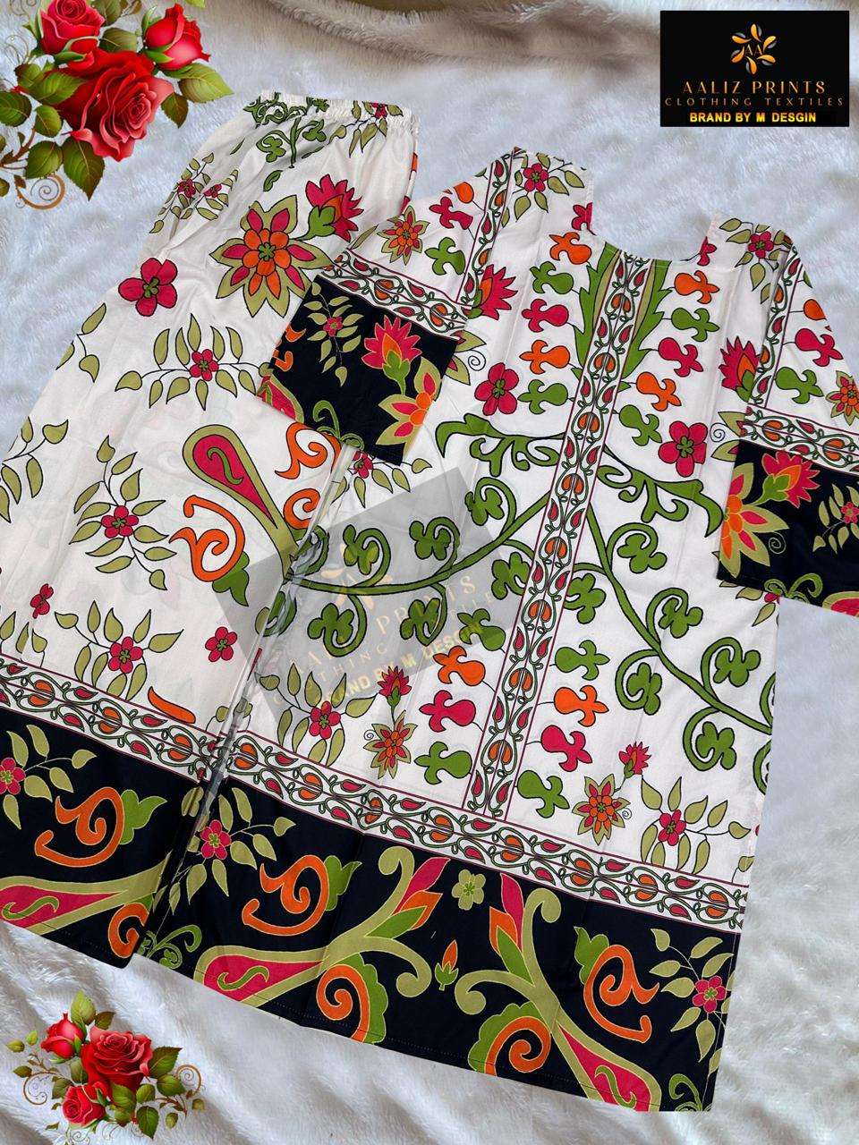 Aaliz Prints Co-ord Set Vol-11  (3 Pcs)