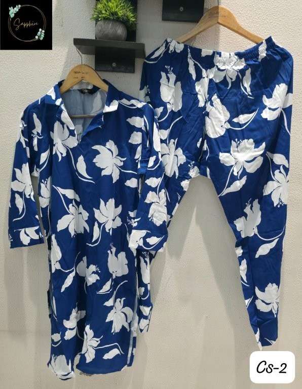 Sapphire Co-ord Set Vol-2